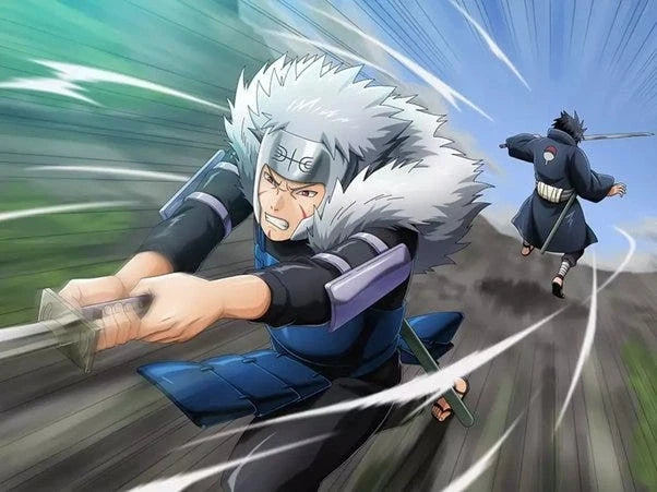 Tobirama Senju Flying Raijin Naruto Anime Collectible Figure PVC 12" [Boxed]
