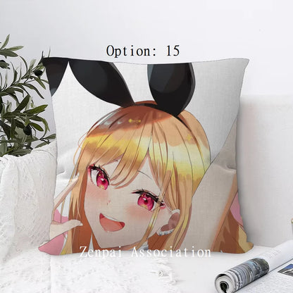 Marin My Dress-Up Anime Kawaii Pillow Cushion Cover 1.5 x 1.5 ft