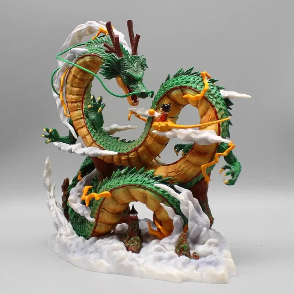 Kid Goku & Shenron Dragon Ball Z Collectible Display-Ready Figure PVC 8" [Boxed]