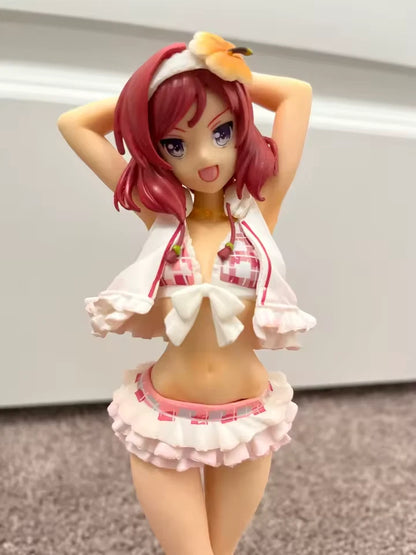 Maki Bikini Love Live! School Idol Project Kawaii Anime Figure PVC 9" [Boxed]