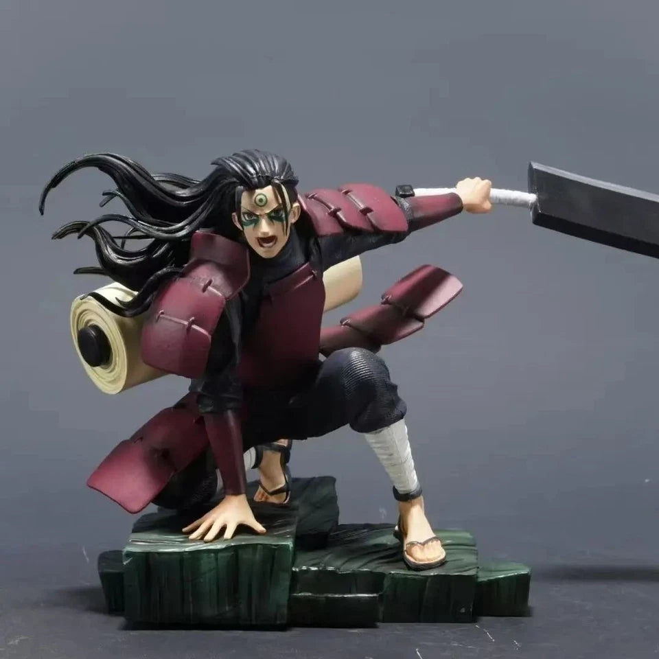Senju Hashirama Sage Mode Naruto Anime Collectible Figure PVC 6" [No Box]
