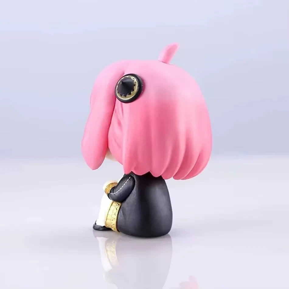 Anya Forger Spy × Family Anime Kawaii Desktop Miniature Figurine PVC 3.9" [No Box]