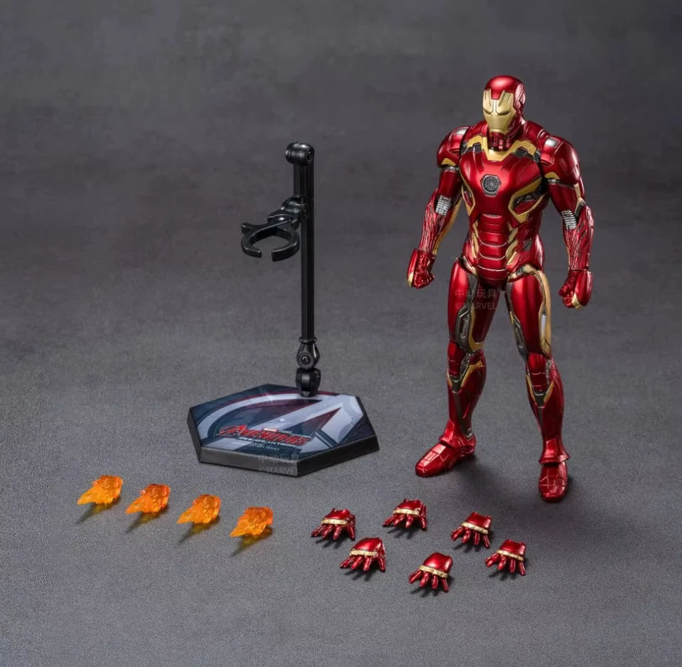 Iron Man Mark 45 Marvel Adjustable Action Figure PVC 6" [Boxed] *No Glow*
