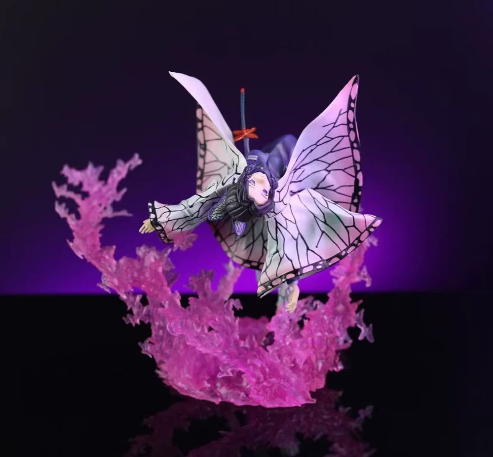 Shinobu Kocho Insect Breathing Demon Slayer Iconic Anime Figure PVC 7.8" [Boxed]