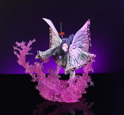Shinobu Kocho Insect Breathing Demon Slayer Iconic Anime Figure PVC 7.8" [Boxed]