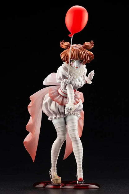 Female Pennywise The Clown Collectible Scary Parody Horror Figure PVC 7" [Boxed]