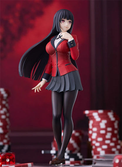 Yumeko Compulsive Gambler Kakegurui Kawaii Anime Figure PVC 8" [No Box]