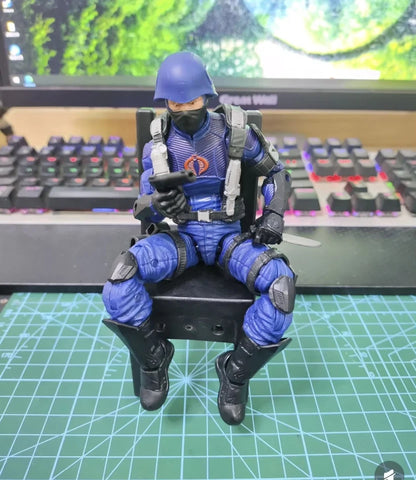 Cobra Trooper G.I. Joe Classified Adjustable Action Figure PVC 6" [No Box]