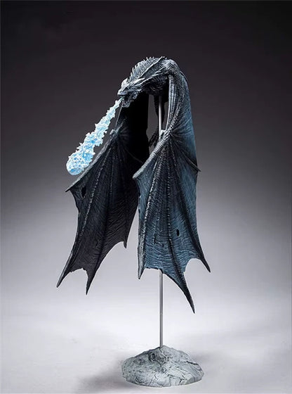 Viserion White Walker Game of Thrones Desktop Collectible Figure PVC 7" [Boxed]
