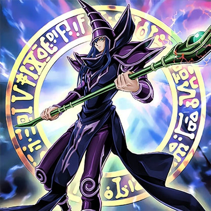 Dark Magician Variant Yu-Gi-Oh! Anime Action Figure PVC 9" [Boxed : Original]
