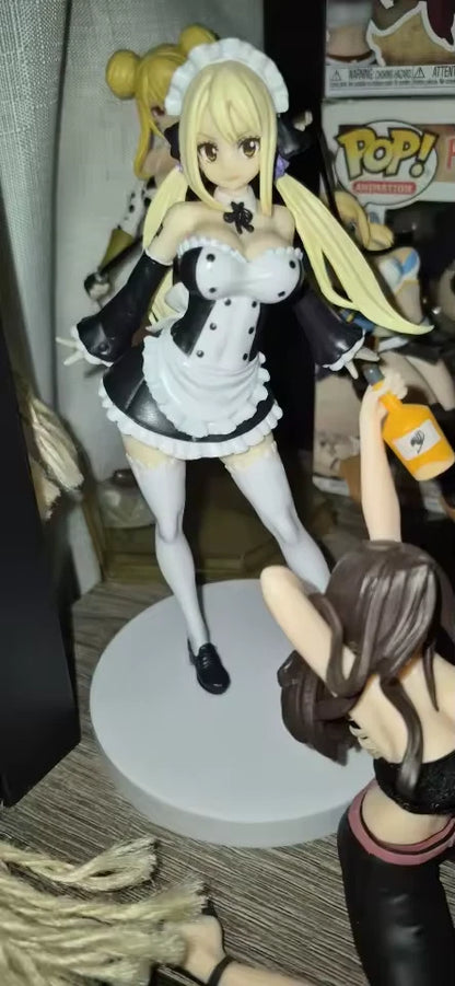 Lucy Heartfilia Virgo Form Fairy Tail Iconic Anime Figure PVC 6.6" [Boxed]