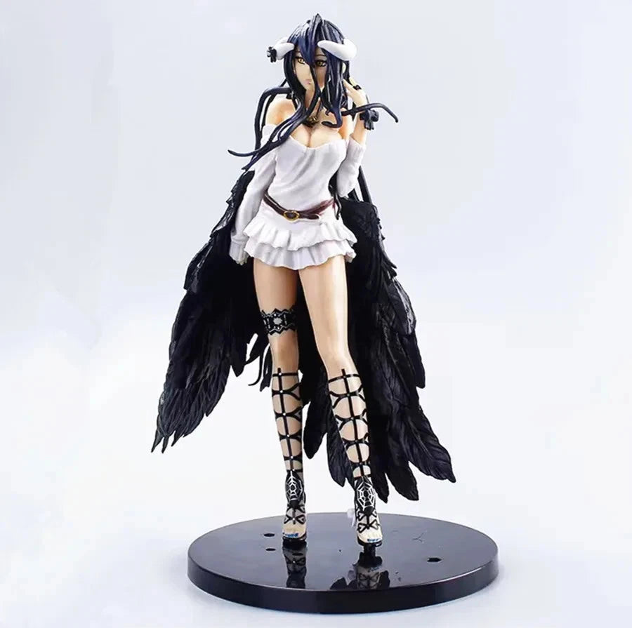 Albedo Queen of Nazarick OVERLORD Cute Anime Figure Model Statue PVC 8" [No Box]