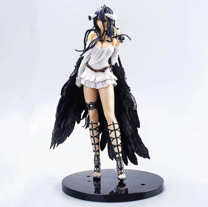 Albedo Queen of Nazarick OVERLORD Cute Anime Figure Model Statue PVC 8" [No Box]