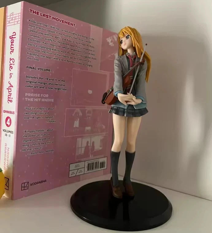 Kaori Miyazono Kawaii Your Lie in April Anime Figure Model Statue PVC 7" [Boxed]