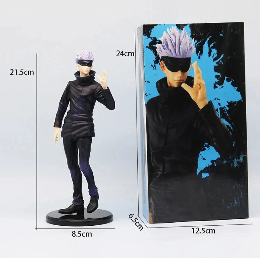 Satoru Gojo Jujutsu Kaisen Anime Figure Model Statue PVC 8" [Boxed]