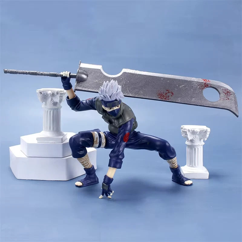 Kakashi Executioner's Blade Naruto Featured Anime Figure PVC 5" [No Box]