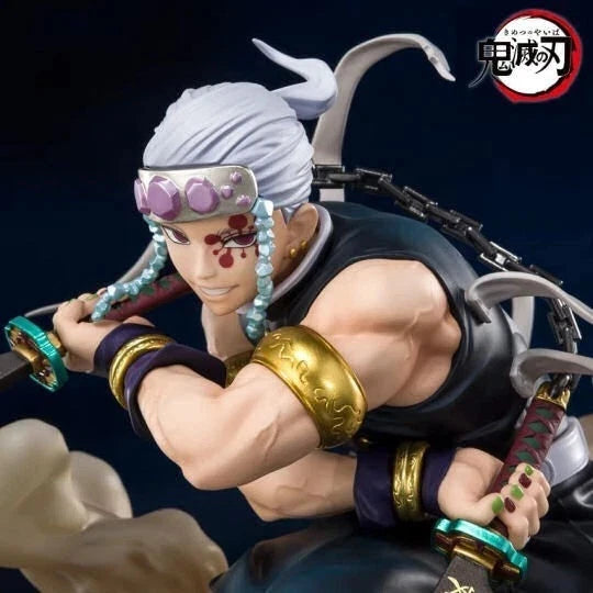Tengen Uzui Sound Breathing Demon Slayer Collector-Grade Anime Figure PVC 6" [Boxed]