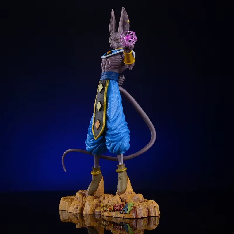 Beerus the Destroyer Dragon Ball Super Anime Figure Model Statue PVC 11" [No Box]