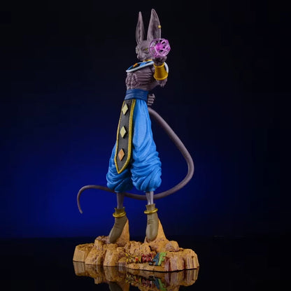 Beerus the Destroyer Dragon Ball Super Anime Figure Model Statue PVC 11" [No Box]