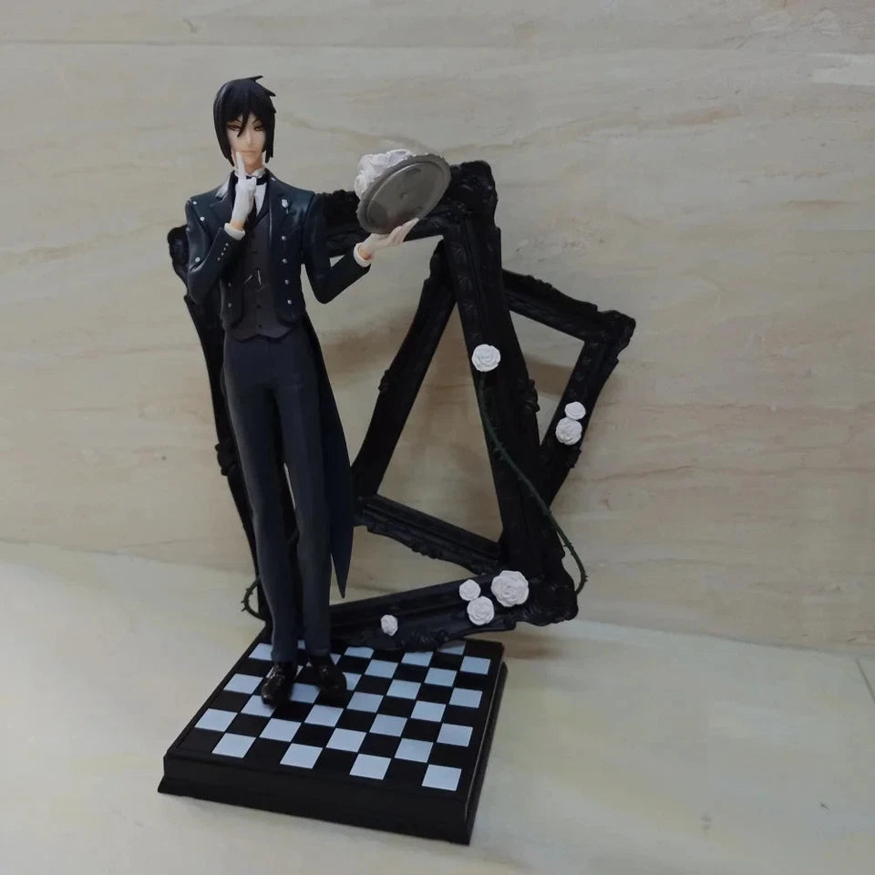 Sebastian Michaelis Black Butler Iconic Anime Figure Model Statue PVC 10" [Boxed]