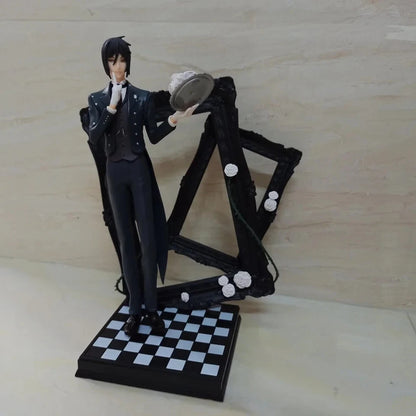 Sebastian Michaelis Black Butler Iconic Anime Figure Model Statue PVC 10" [Boxed]