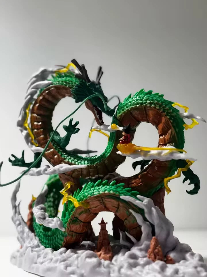 Kid Goku & Shenron Dragon Ball Z Collectible Display-Ready Figure PVC 8" [Boxed]
