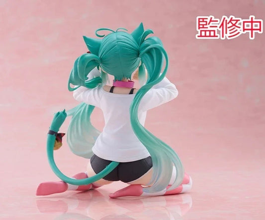 Hatsune Miku Neko Project DIVA Vocaloid Kawaii Desktop Figure PVC 4.5" [No Box]