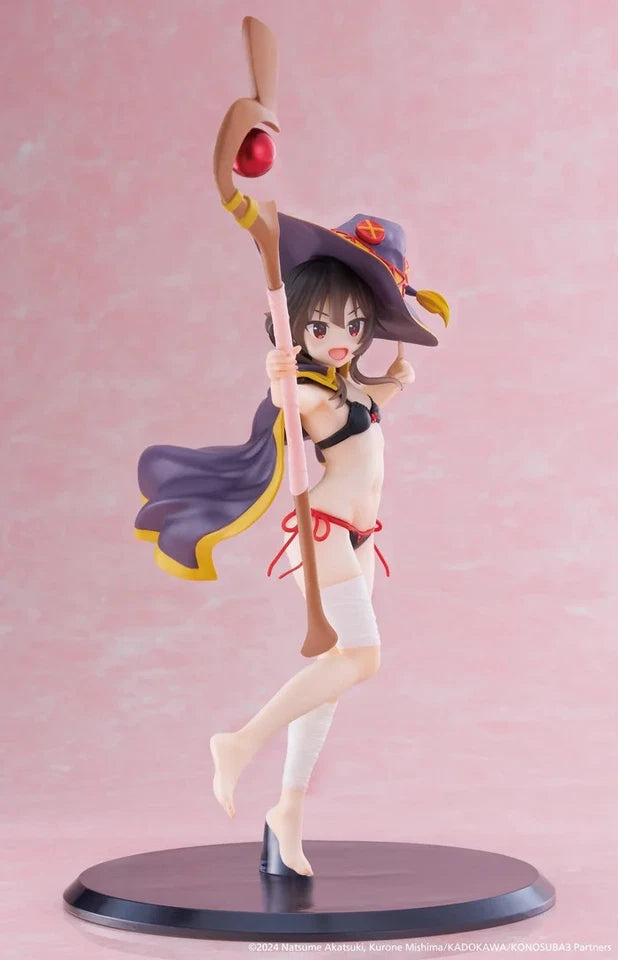 Megumin Bikini KonoSuba Anime Collectible Petite Kawaii Figure PVC 7" [Boxed]
