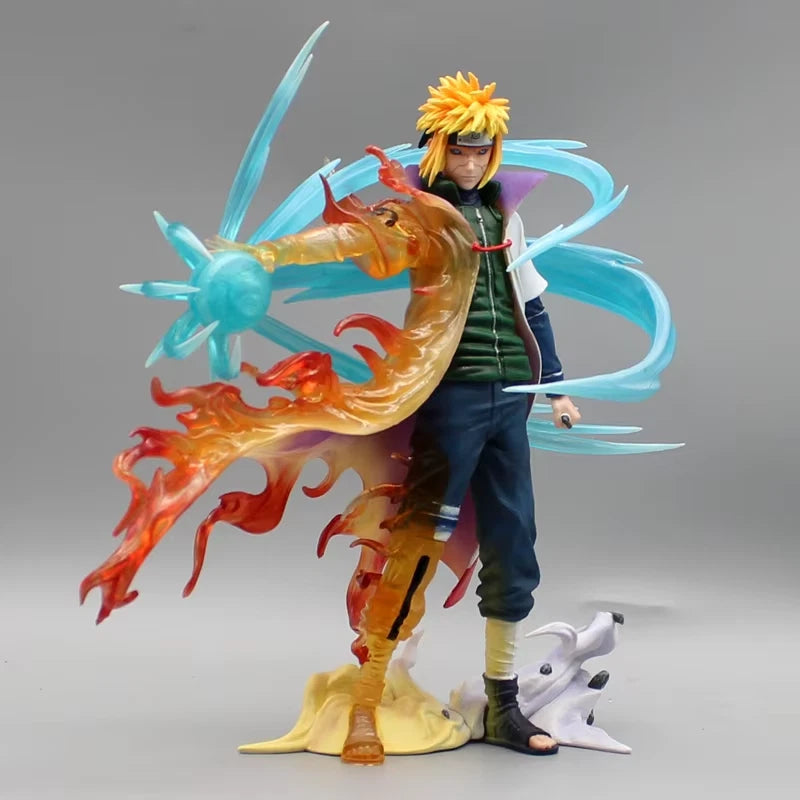 Minato Namikaze Rasengan Naruto Anime Collectible Figure 10" [Boxed : Battery Powered]