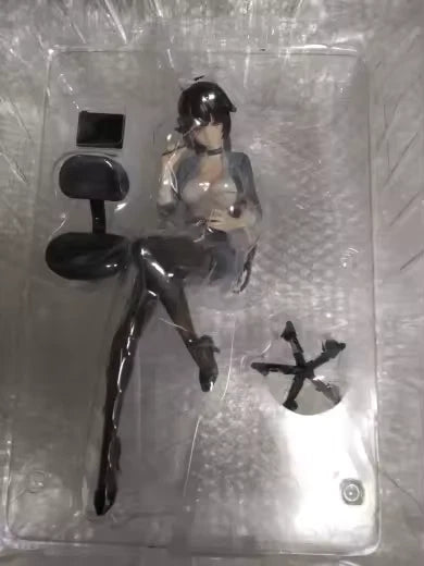Takao Office Outfit Azur Lane RPG Top-Rated Anime Figure PVC 6.6" [Boxed]