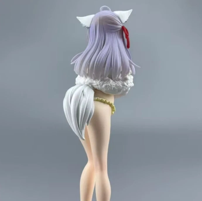 Alisa Mikhailovna White Fox Roshidere Anime Figure Model Statue PVC 10" [Adult Collectible]