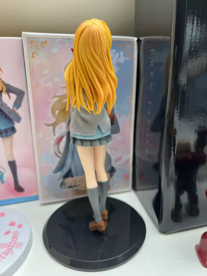 Kaori Miyazono Kawaii Your Lie in April Anime Figure Model Statue PVC 7" [Boxed]