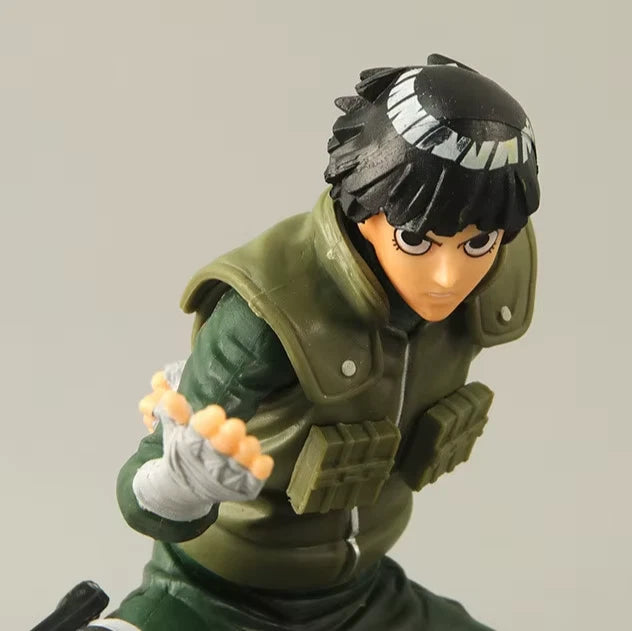Rock Lee Taijutsu Naruto Shippuden Anime Figure Model Statue PVC 6.2” [No Box]