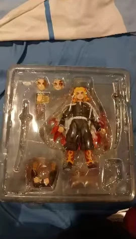 Kyojuro Flame Breathing Demon Slayer Anime Adjustable Figure PVC 5.5" [Boxed]