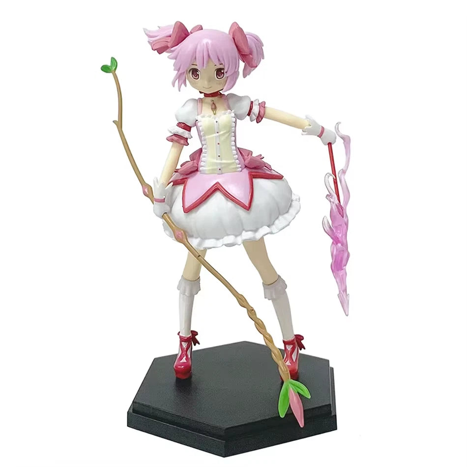 Madoka Kaname Puella Magi Madoka Magica Anime Figure Model Statue PVC 7" [Boxed]