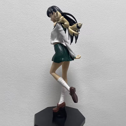 Kagome Student Uniform Inuyasha Anime Kawaii Figure PVC 9" [No Box]