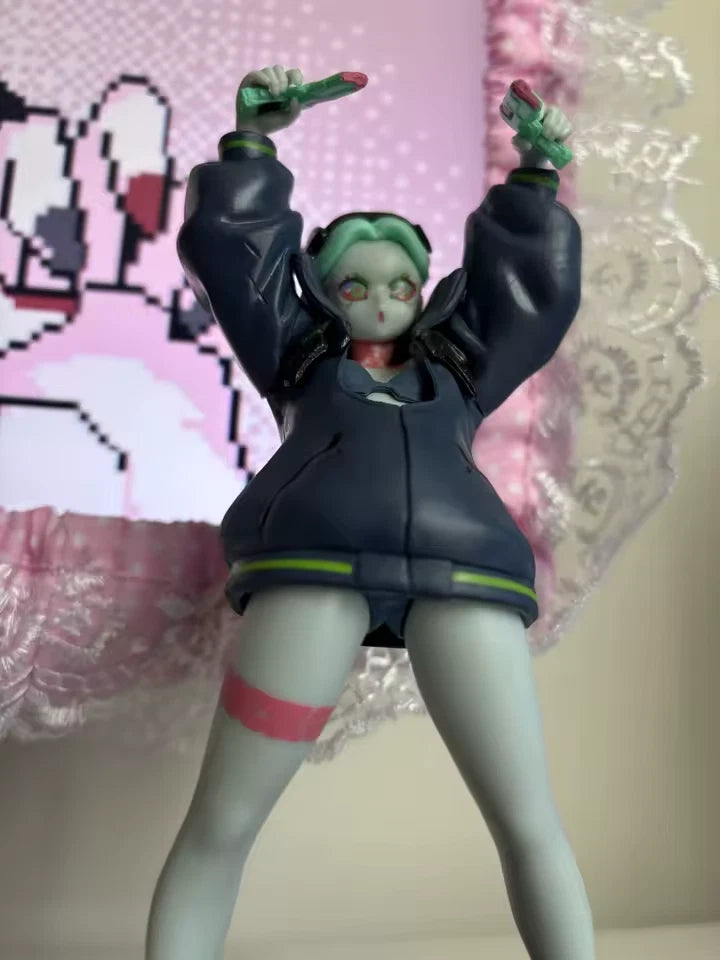 Rebecca The Cannon Cyberpunk Edgerunners Anime Collectible Figure PVC 6" [Boxed]