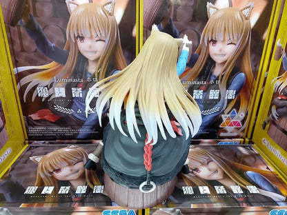 Holo The Wise Cheers Spice and Wolf Kawaii Premium Anime Figure PVC 6.7" [Boxed]
