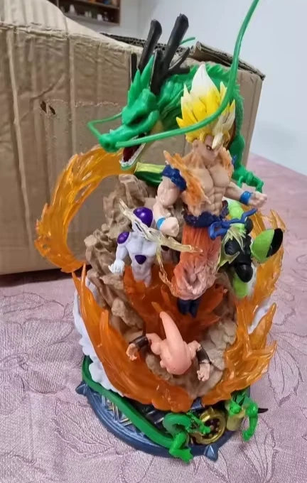 Goku, Frieza, Shenron, Kid Buu, Cell Dragon Ball Z Anime Figure PVC 6" [No Box]