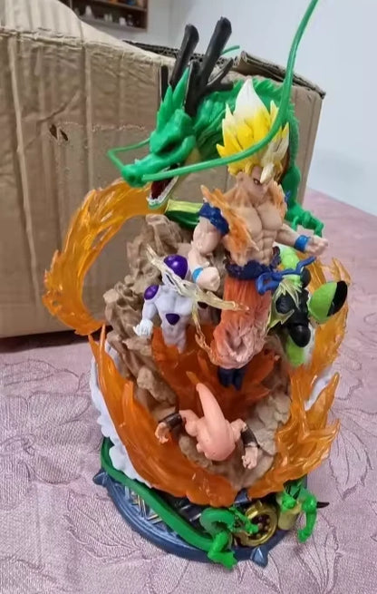 Goku, Frieza, Shenron, Kid Buu, Cell Dragon Ball Z Anime Figure PVC 6" [No Box]