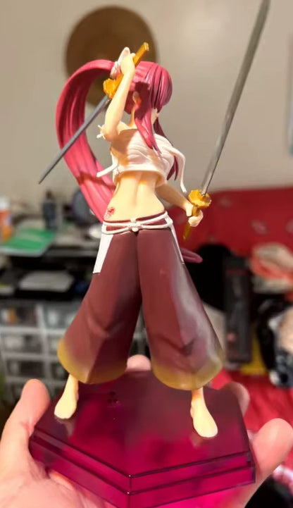 Erza Scarlet Demon Blade Fairy Tail Exclusive Anime Figure PVC 6.6” [Boxed]