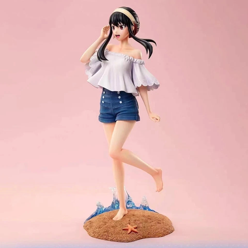 Yor Forger Summer Beach Spy × Family Kawaii Anime Figure PVC 11.8" [Boxed]
