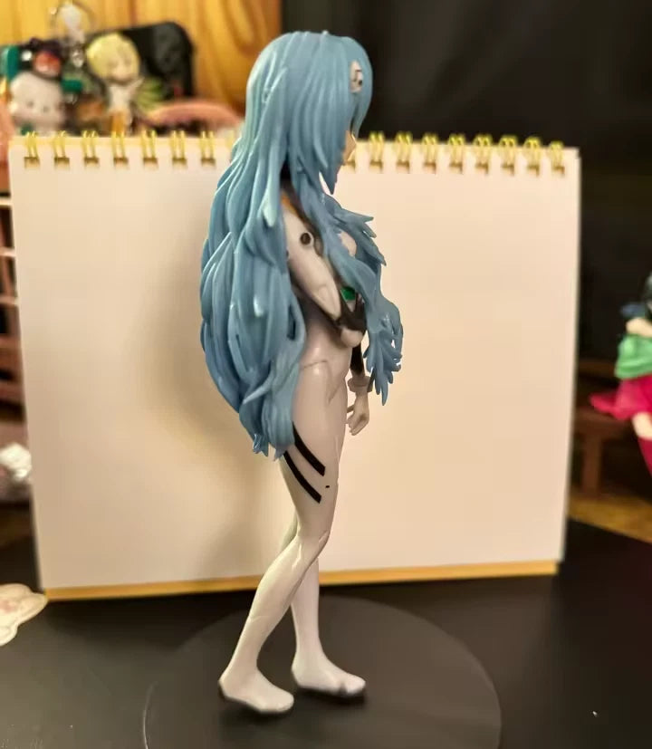Rei Ayanami Pilot Suit Rebuild of Evangelion Anime Figure Model PVC 7" [No Box]
