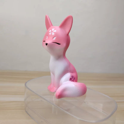 Yae Miko Fox Form Genshin Impact Kawaii Anime Figure PVC 1.5 - 3.5" [No Box]