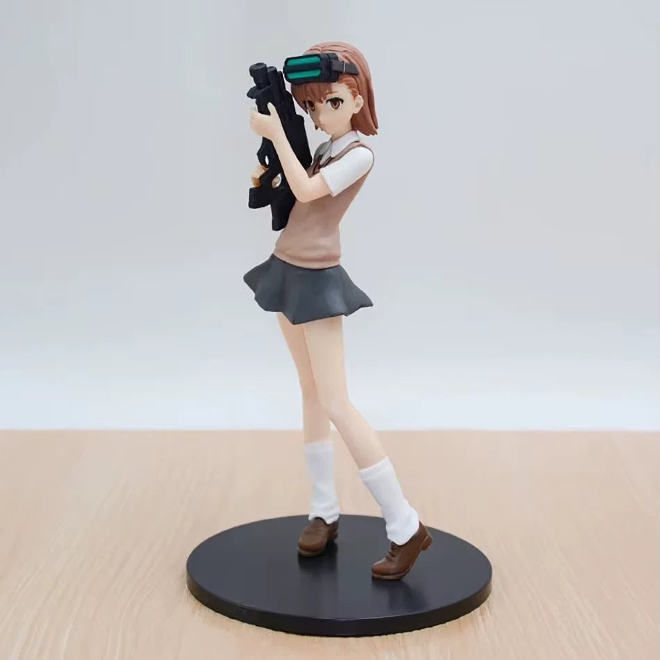 Misaka Railgun Student A Certain Magical Index Anime Kawaii Figure 6.6" [Boxed]