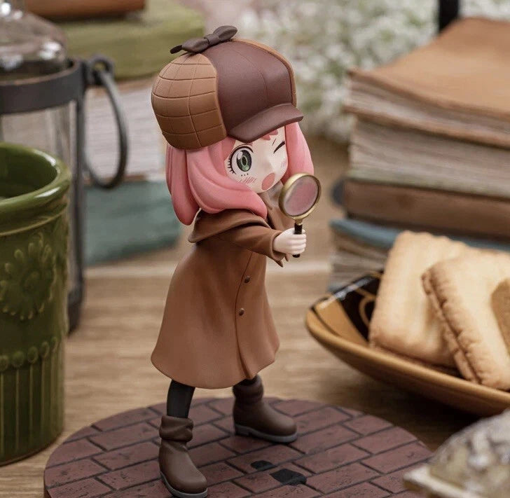 Anya Forger Winter Detective Spy × Family Anime Kawaii Figure PVC 5.2" [Boxed]