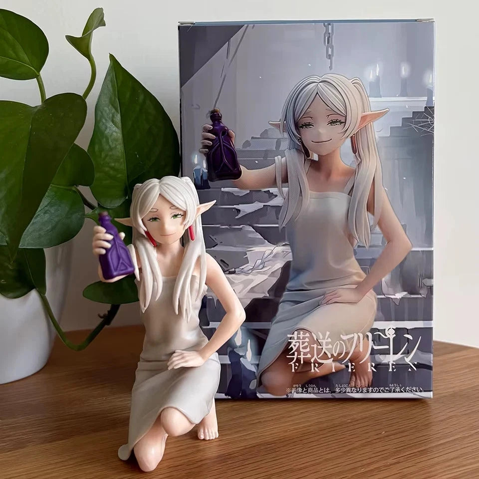 Frieren Tipsy Pajamas Frieren: Beyond Journey's End Anime Kawaii Figure PVC 4.5" [Boxed]