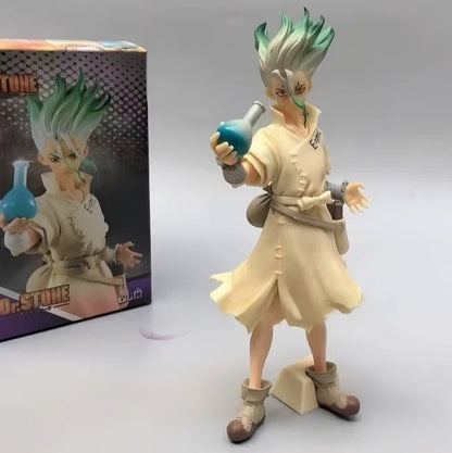 Senku Ishigami Dr. Stone Collectible Anime Figure Model Statue PVC 7.8" [Boxed]