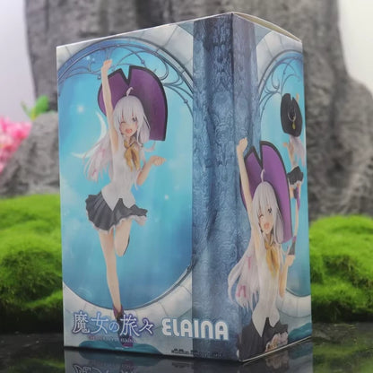 Elaina Light Ver. Wandering Witch Anime Figure Model Statue PVC 7.5" [Boxed]