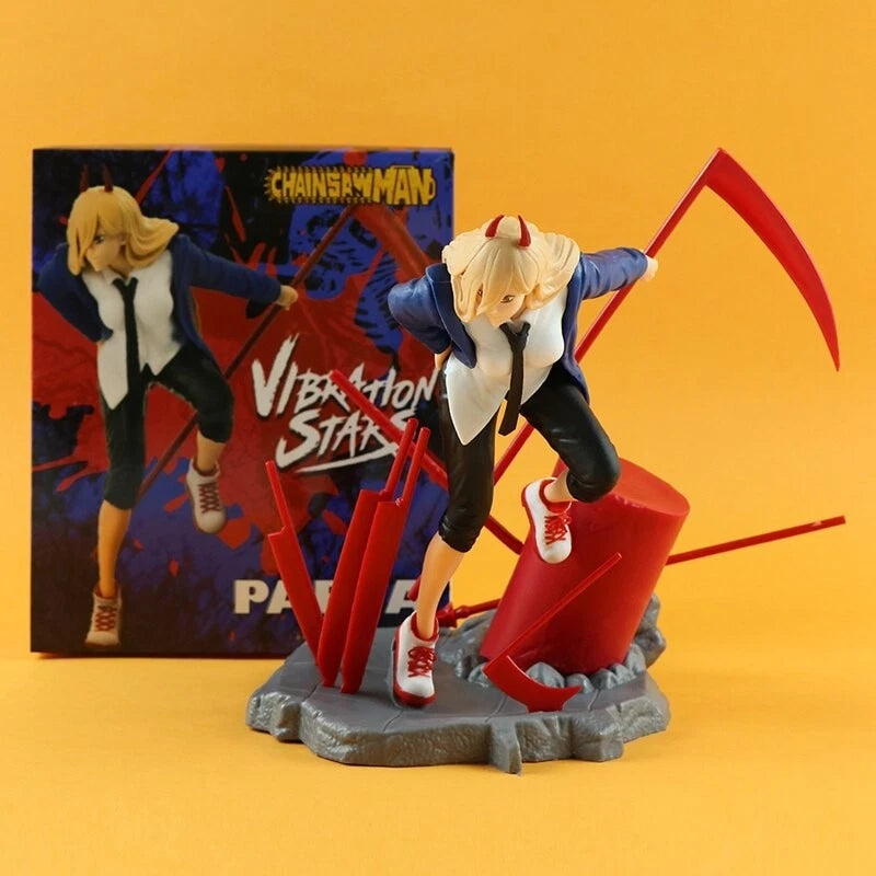 Power Blood Devil Chainsaw Man Iconic Anime Figure PVC 6.6" [Boxed]
